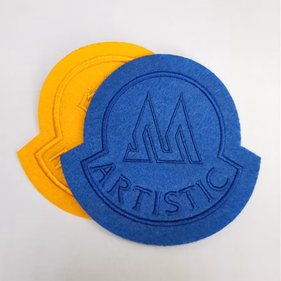 Autocollant à repasser sur Badge de cuisine d'hôtel, serviette imprimée, Patch brodé tissé